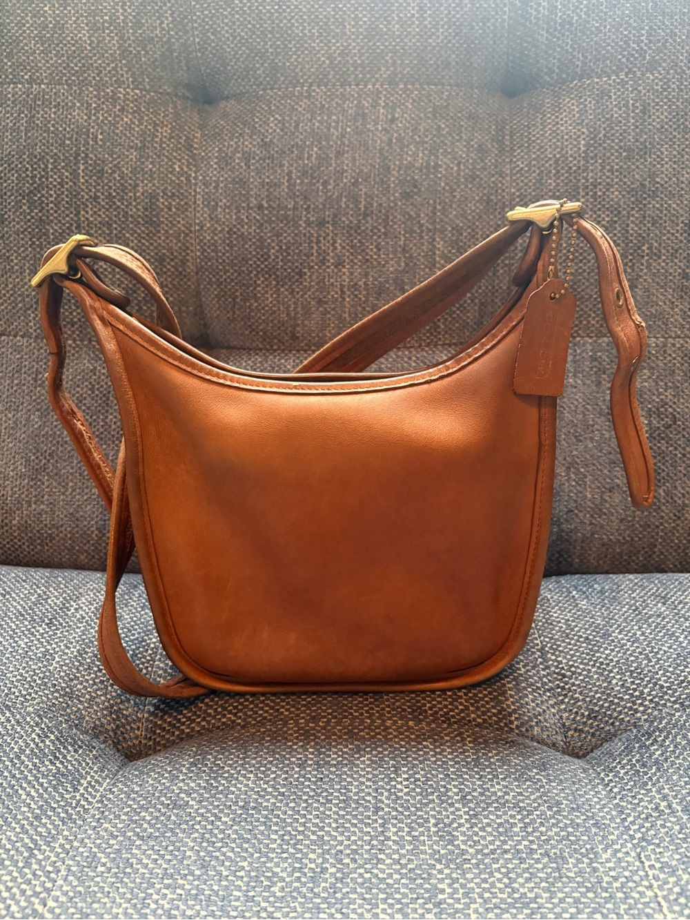 Vintage Coach Janice’s Legacy Crossbody Bag - Style 9950 (British Tan)